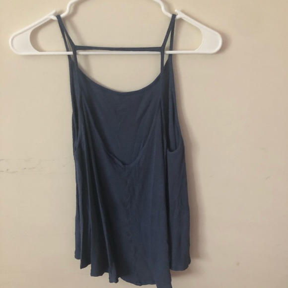 Blue mossimo flowy tanktop from target (XS) - Picture 6 of 7
